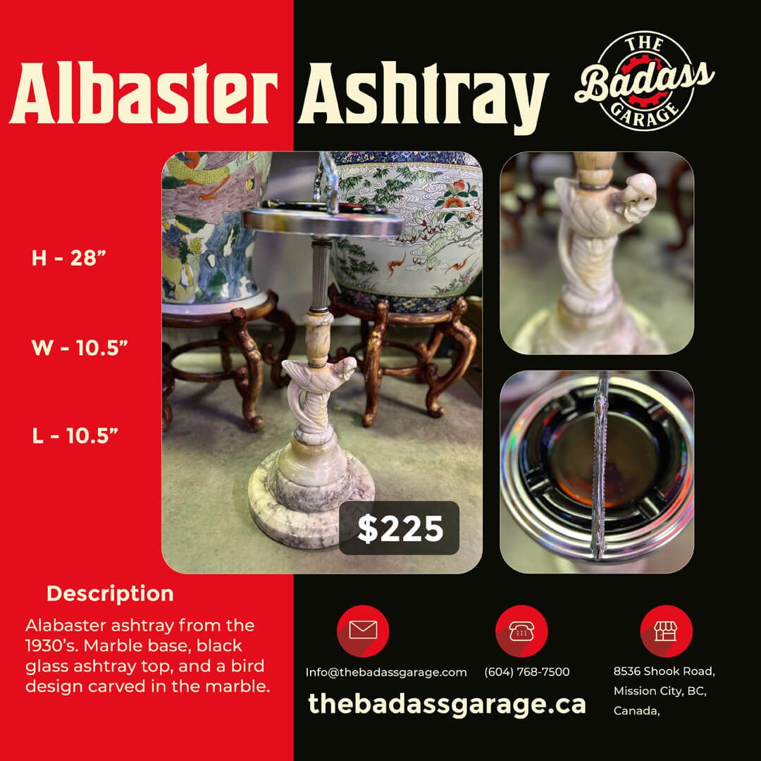 Albaster Ashtray on consignment