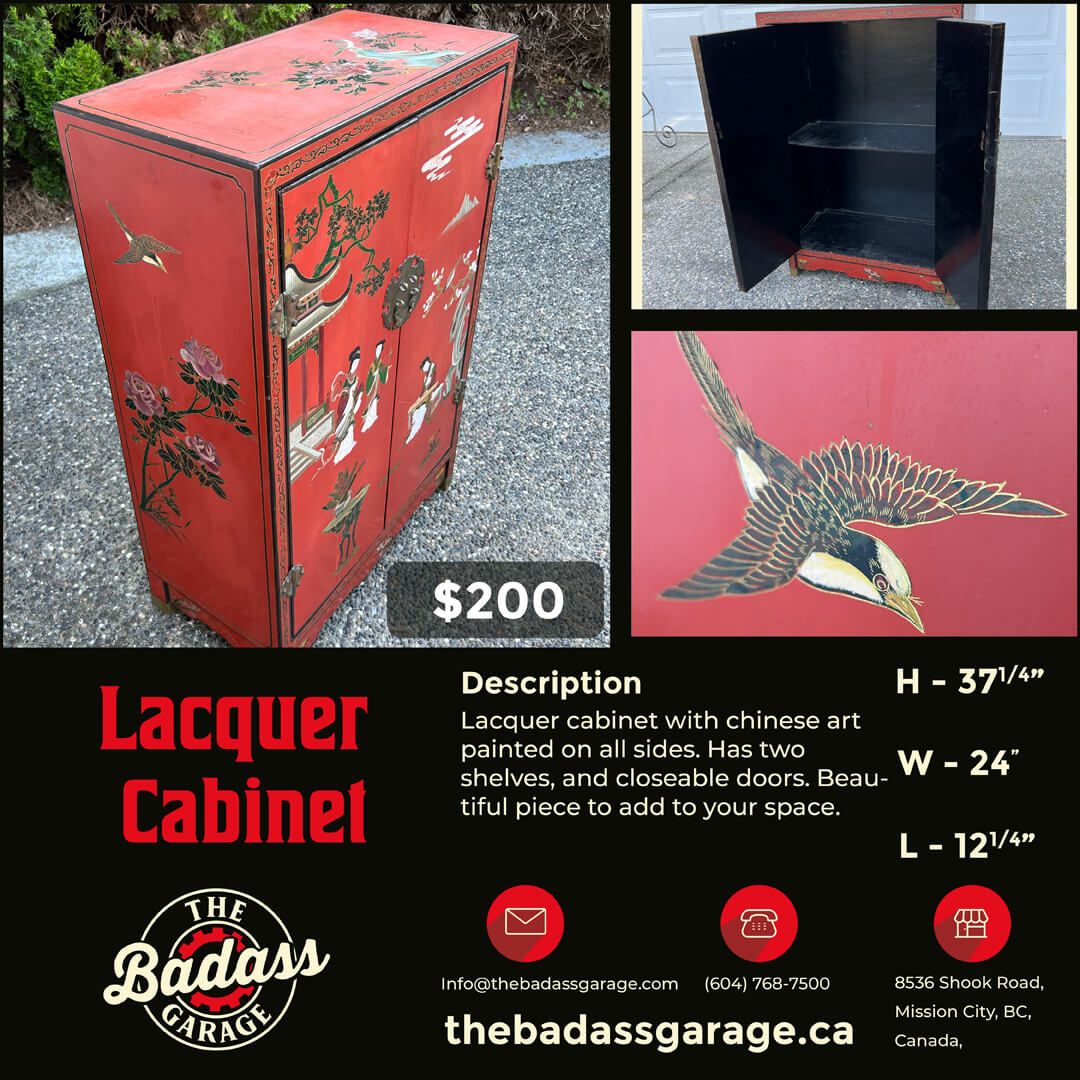 Lacquer Cabinet on consignment