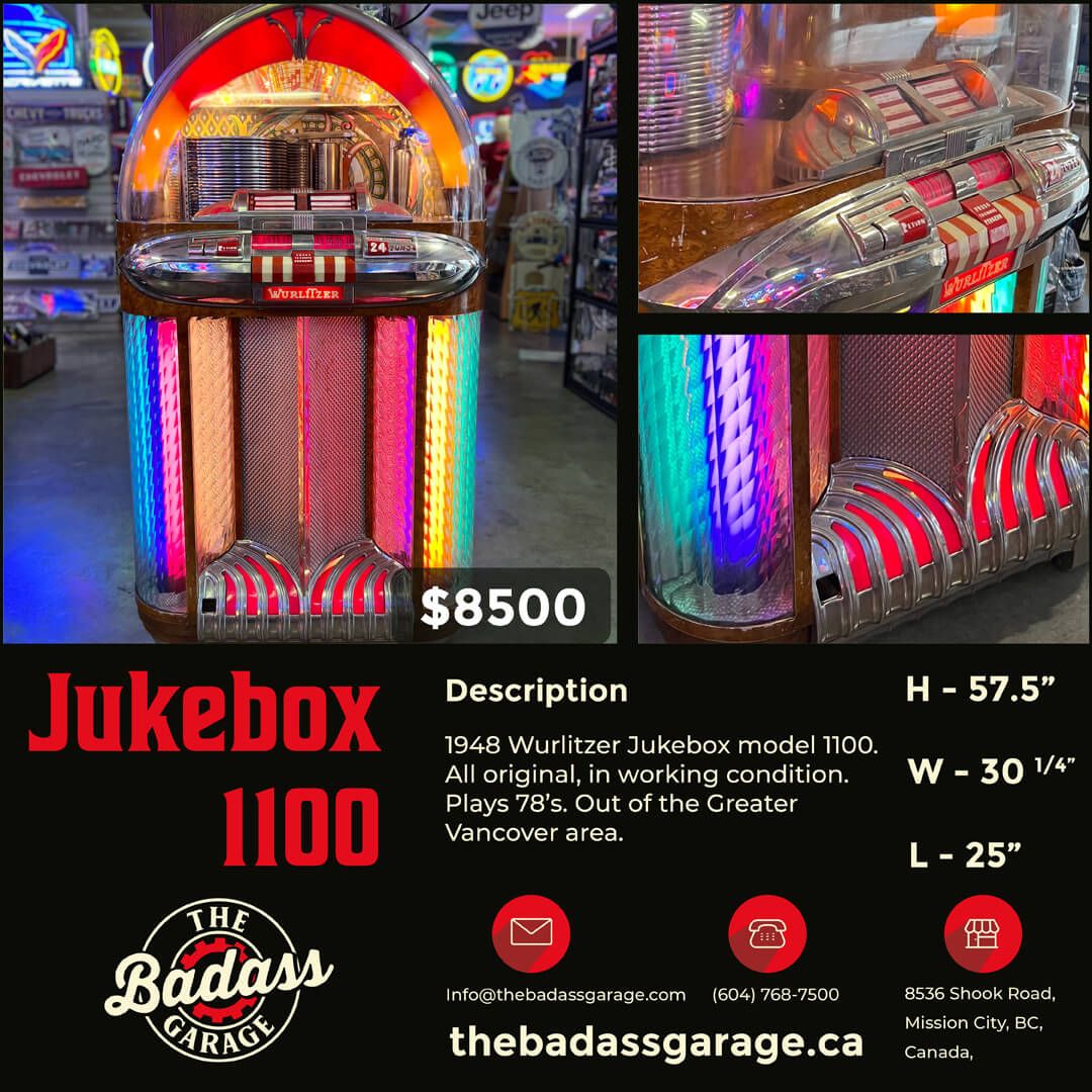 Jukebox 1100 on consignment