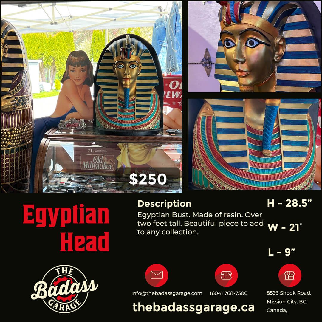 Egyptian Head on consignment